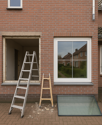 Hoog rendement glas vervangen in de beemster door Solo Solar