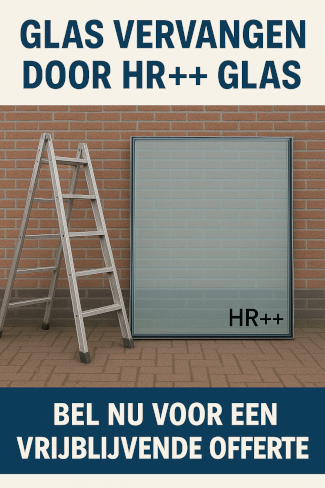 HR++ glas installatie door Solo Solar in purmerend